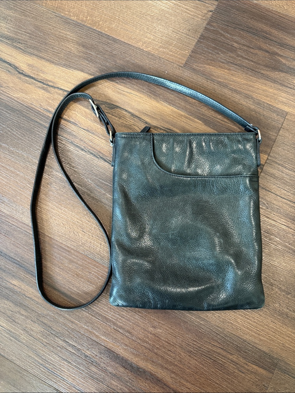 Margot of New York Vtg Leather Crossbody Purse